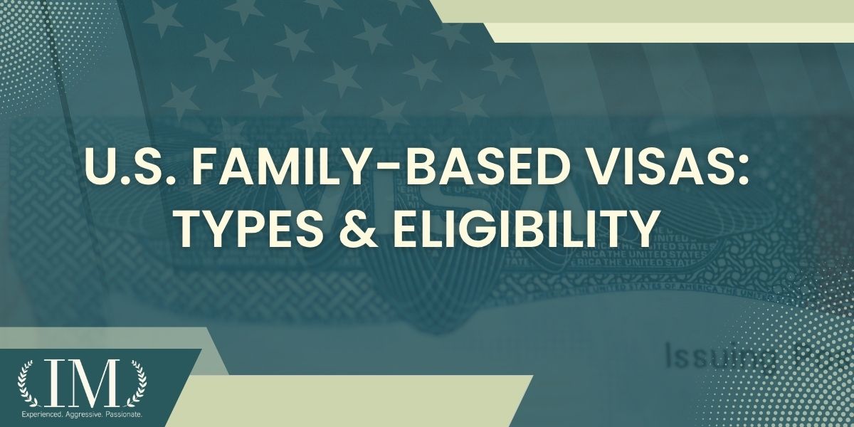What are the different types of family-based visas - Irene Mugambi Law
