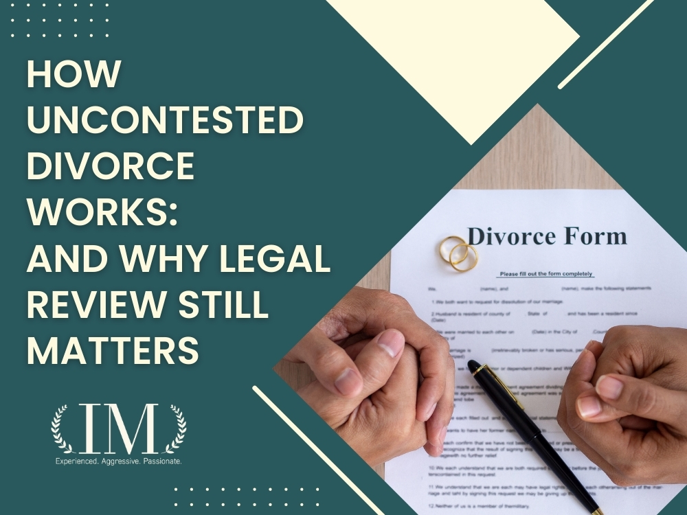 Uncontested Divorce - How Uncontested Divorce Works - Irene Mugambi Law