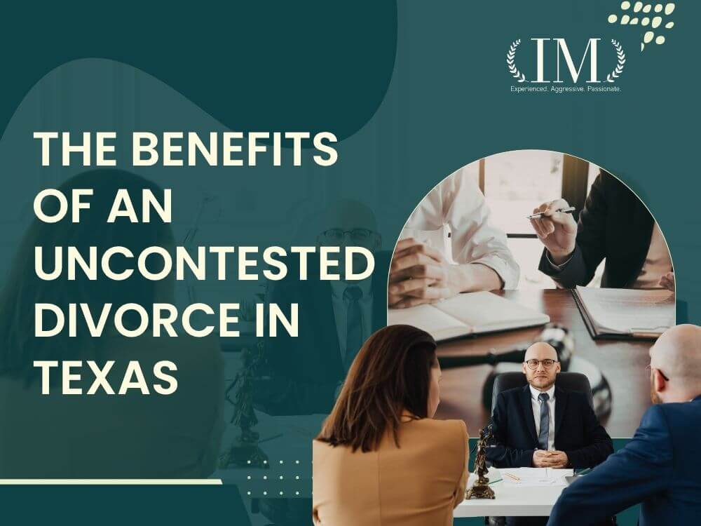 uncontested divorce Dallas attorney - The Benefits of an Uncontested Divorce in Texas - Irene Mugambi Law